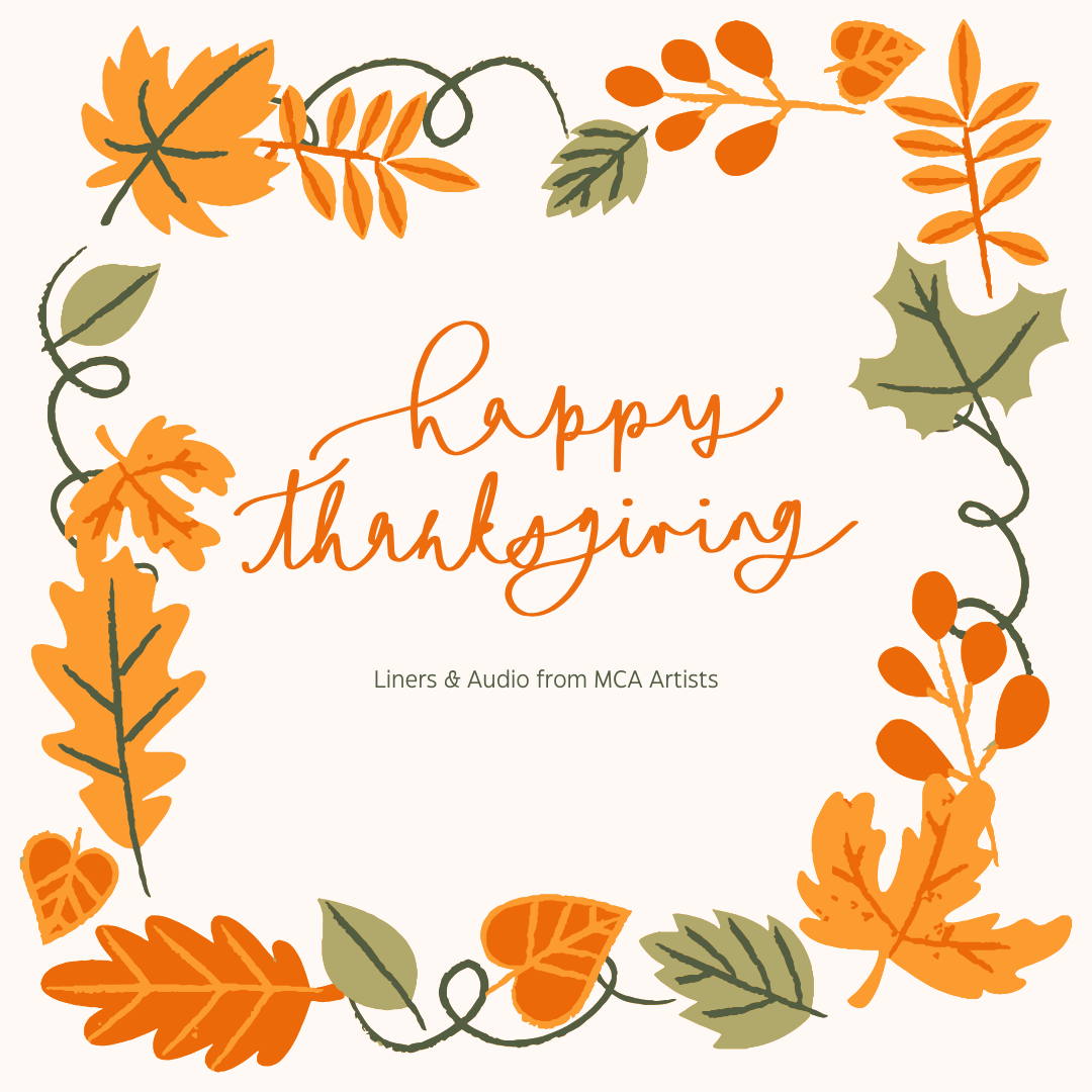 HAPPY THANKSGIVING: LINERS AND AUDIO FROM MCA ARTISTS (AUDIO)