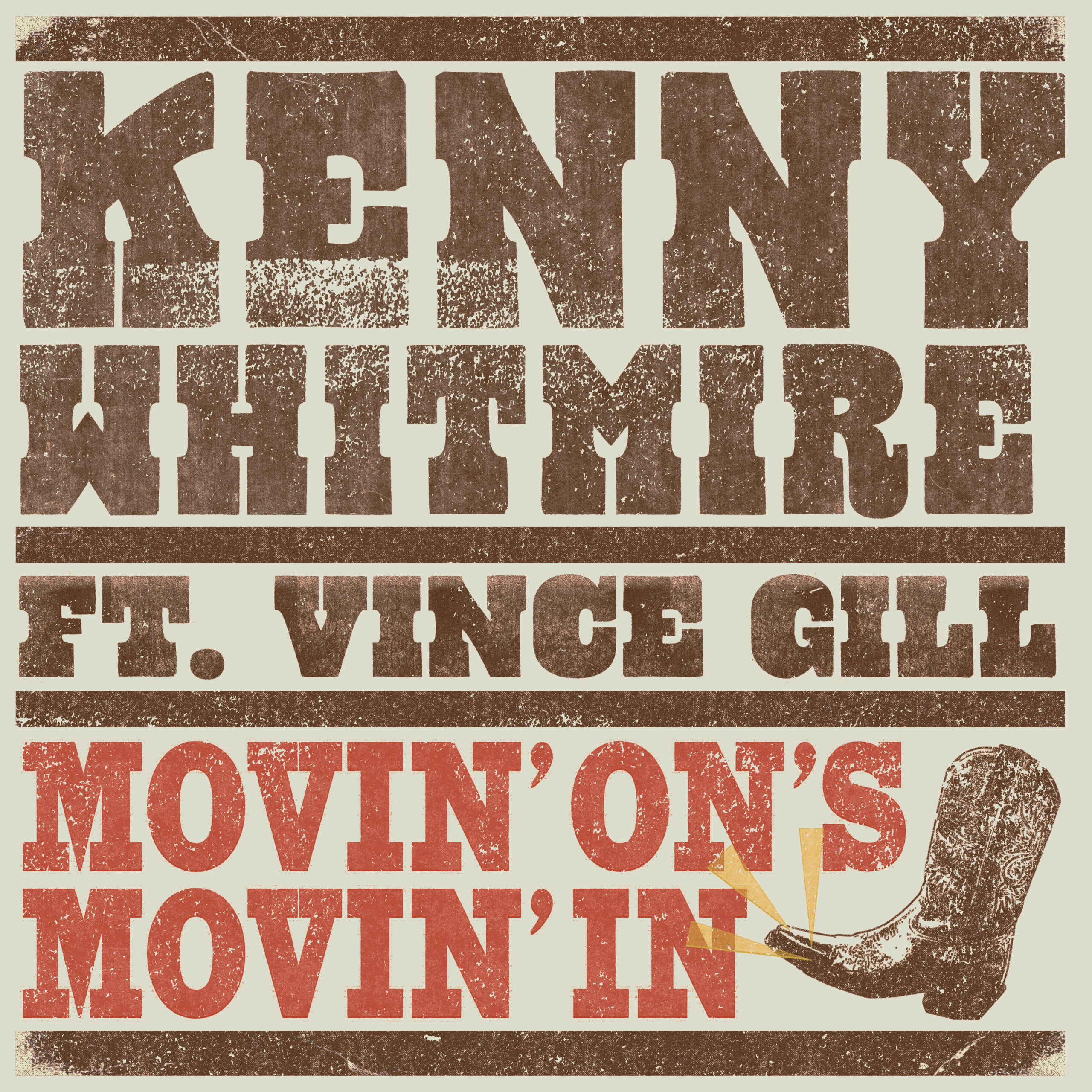 KENNY WHITMIRE RELEASES “MOVIN’ ON’S MOVIN’ IN” FEAT. VINCE GILL (PRESS RELEASE)